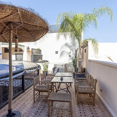 Villa Dar Belhaj à Marrakesh Extérieur photo